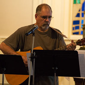 Praise Band at Worship in the Park